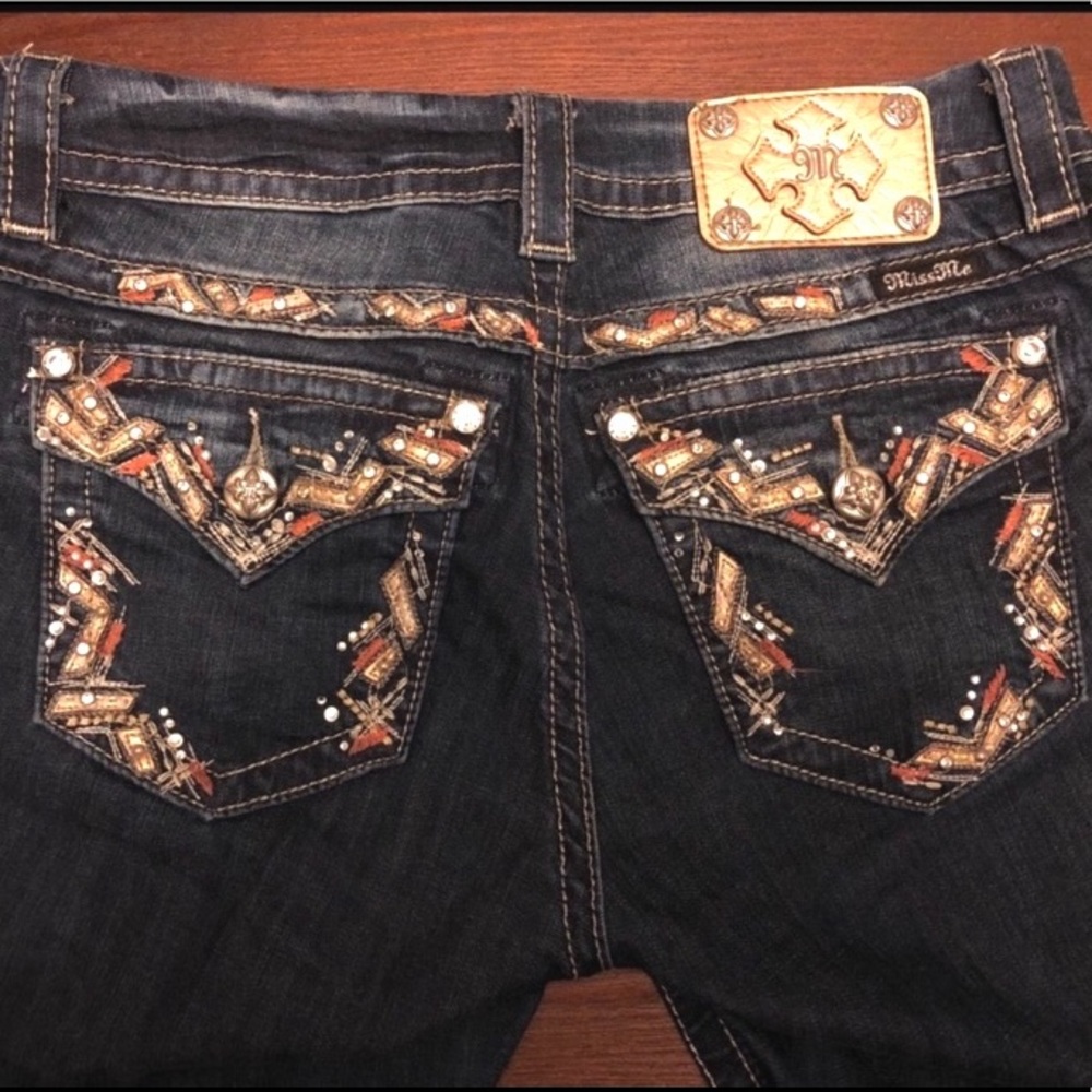 ❌SOLD MISS ME Sz26 Easy Straight Leg Jeans